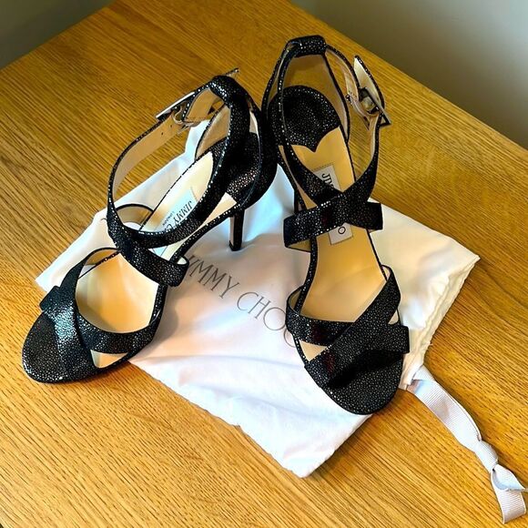 Jimmy Choo London heels sandals. New. Size 37.5 / US 7 - Picture 1 of 5